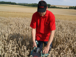 Handmähdrescher Probendrescher für Raps, Getreide, Erbsen, Soja, Ackerbohnen usw.  24A