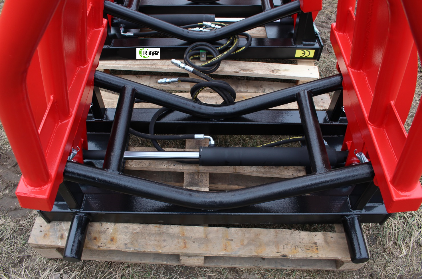 Rundballengreifer detail 2